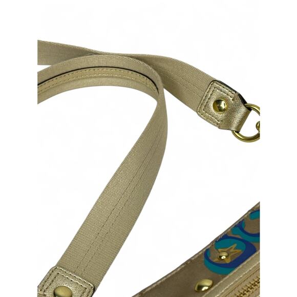 Coach Vintage Y2K Daisy Poppy C Applique Hobo Bag - Picture 15 of 16